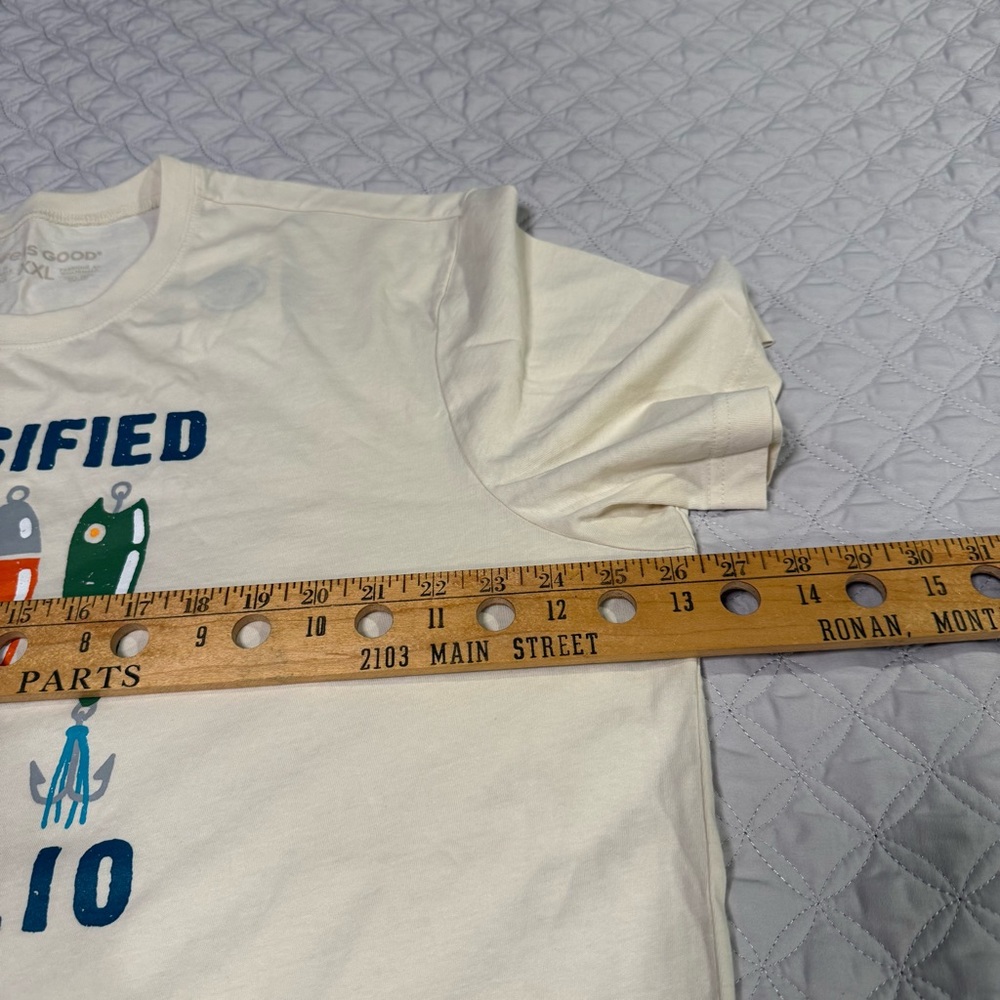 NWT Life Is Good - MEN’s LOGO T-Shirt size XXL - Picture 4 of 9
